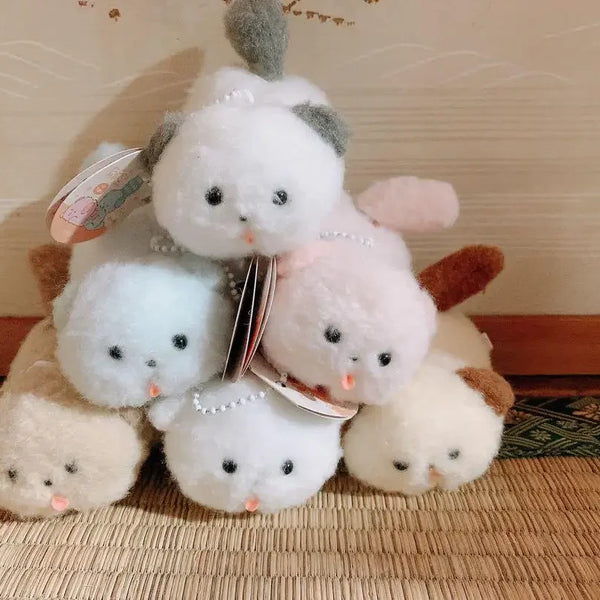 Chill-Out Puppy Dog Plush Toy Tiny Tail-Wagging Joy in Your Pocket