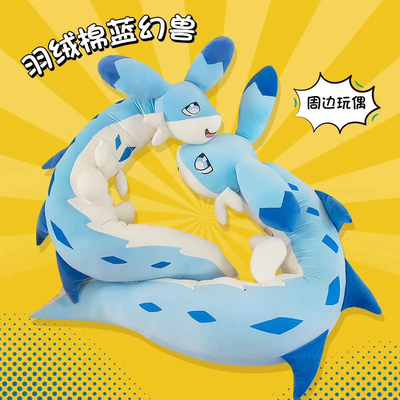 Big Kawaii Plushie Weasel Dragon Game Palworld Toy