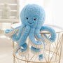 Realistic Octopus Plush Keychain – Soft Sea Animal Toy for Kids