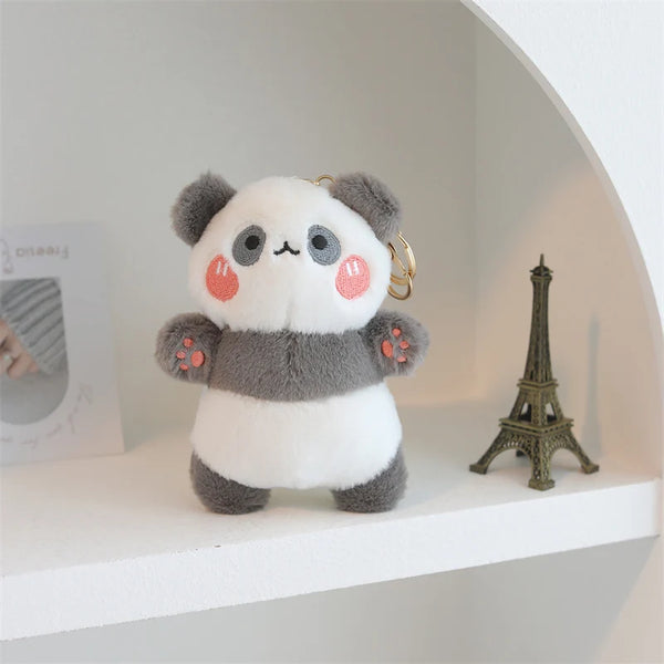 Kawaii Magic Starry Wings Sheep Plushie Keychain – Small Animal Pendant Plush for Bags & Gifts
