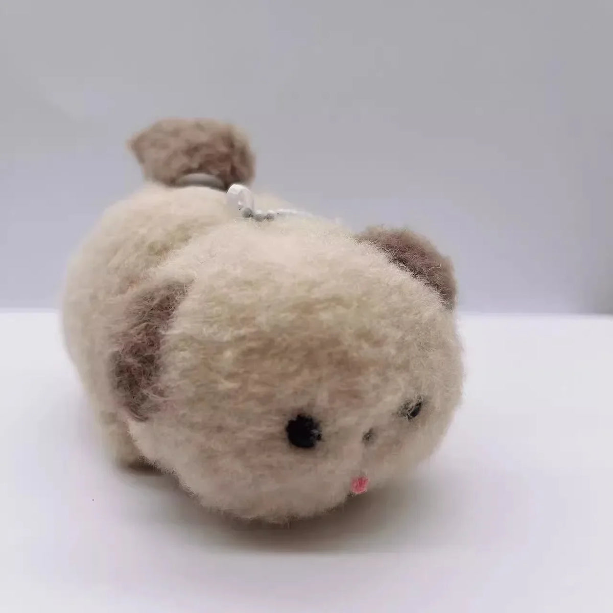 Chill-Out Puppy Dog Plush Toy Tiny Tail-Wagging Joy in Your Pocket