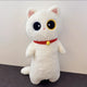  60cm white cat