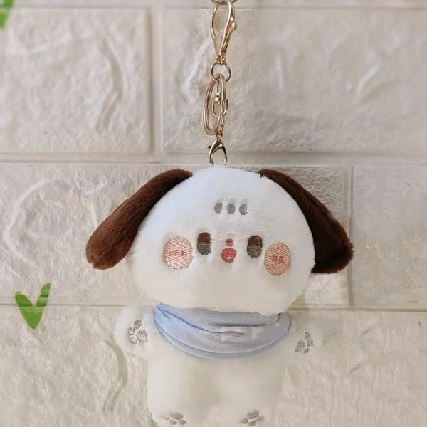 Kawaii Magic Starry Wings Sheep Plushie Keychain – Small Animal Pendant Plush for Bags & Gifts
