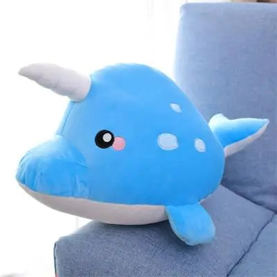 Giant Funny Whale Shark Plush Toy Cuddly Pillow & Gift for Kids and Adults