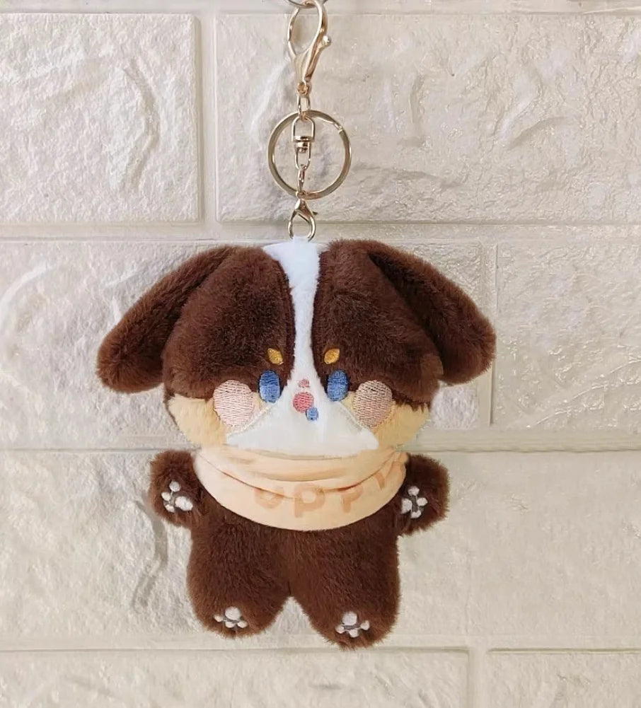 Kawaii Magic Starry Wings Sheep Plushie Keychain – Small Animal Pendant Plush for Bags & Gifts