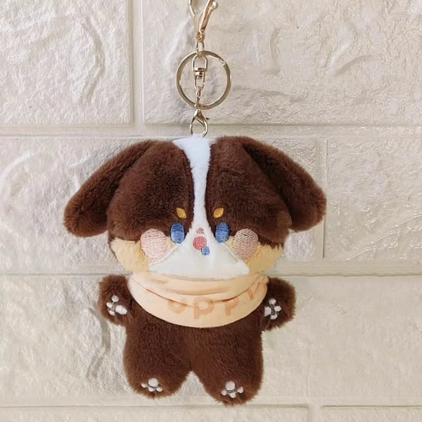 Kawaii Magic Starry Wings Sheep Plushie Keychain – Small Animal Pendant Plush for Bags & Gifts