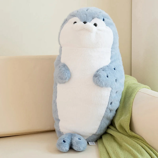 Cartoon Earphone Seal Sea Otter Plush – A Round Bundle of Joy
