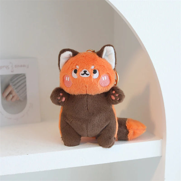 Kawaii Magic Starry Wings Sheep Plushie Keychain – Small Animal Pendant Plush for Bags & Gifts