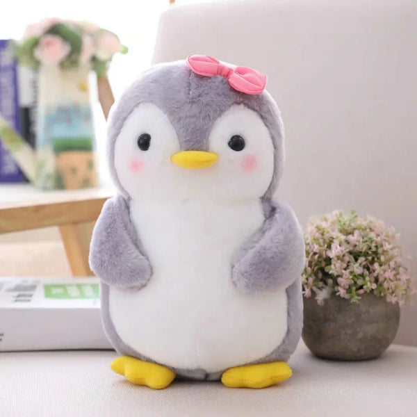 Creative Cudding Fruit Penguin Plush Stuffed Toys Cute Couple Penguin Plush