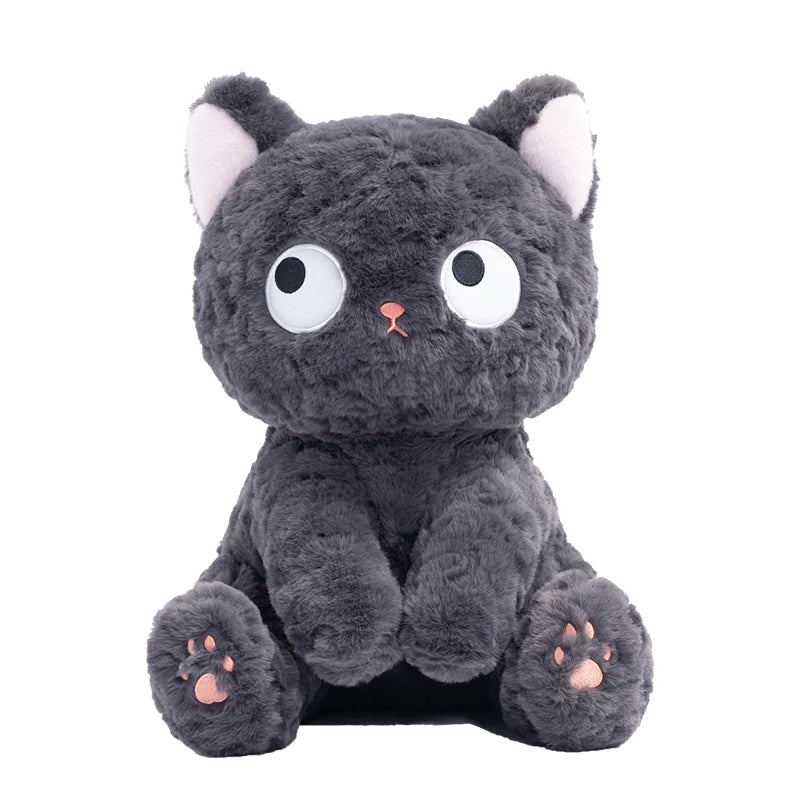 Lovely Plush Black Cat Dolls Cute Toy Stuffed Soft Cat Pillow