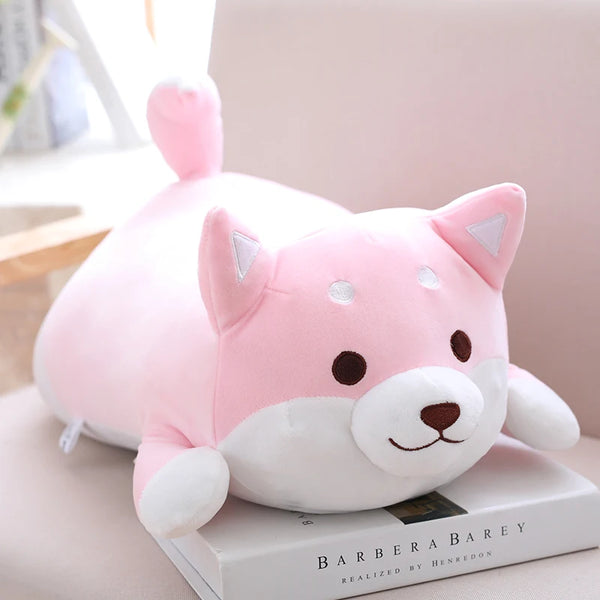 Happy Chuppy Corgi-Dog Plush Toy Stuffed Soft Animal Cartoon Pillow