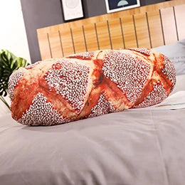 Butter Bread Plush Breakfast Pillows – 3D Printed Lifelike Pork Floss