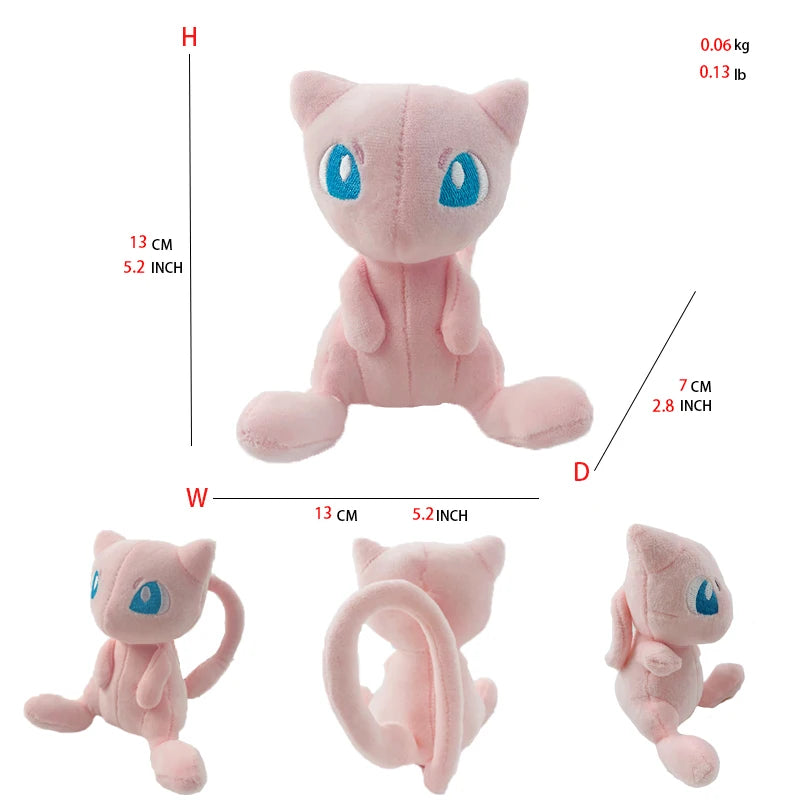 Mew Mewtwo Plush Toy – Legendary Powers in the Softest Form