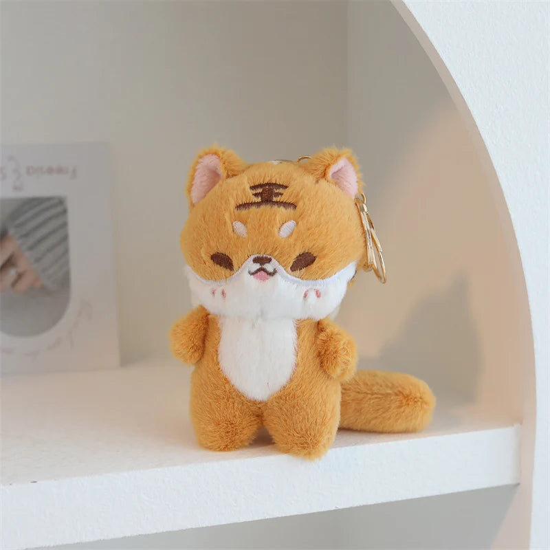 Kawaii Magic Starry Wings Sheep Plushie Keychain – Small Animal Pendant Plush for Bags & Gifts