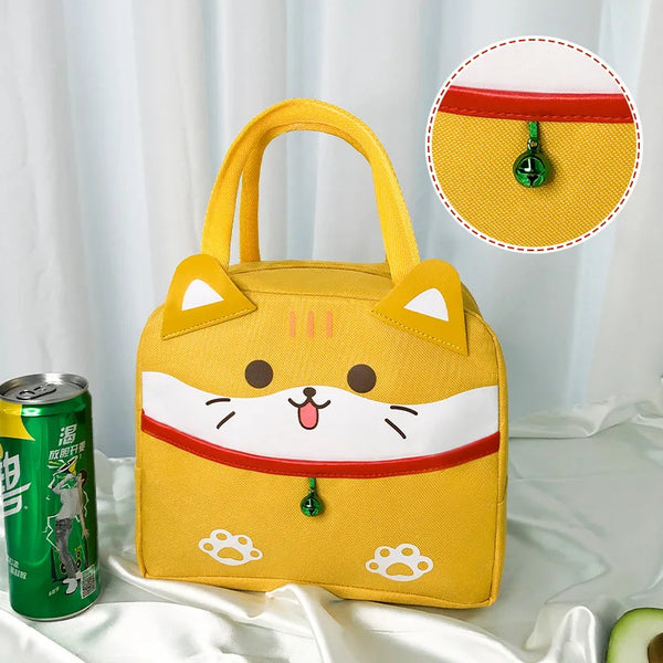 Cartoon Lunch Bag Kawaii Duck Thick Thermal Food Storage Bags