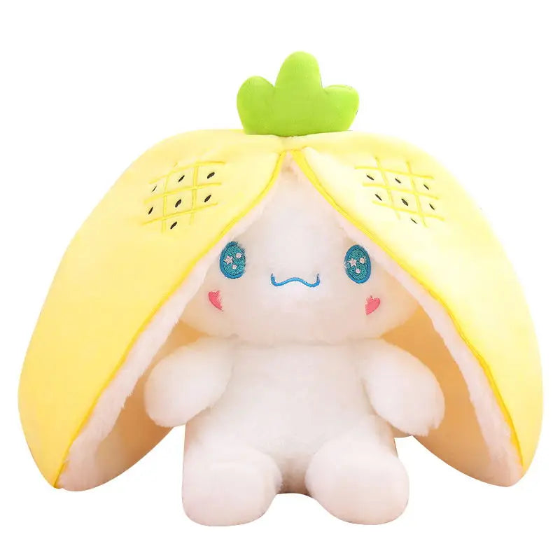 Cute Rabbit Plush Toy – Strawberry Bunny Plushie for Girls