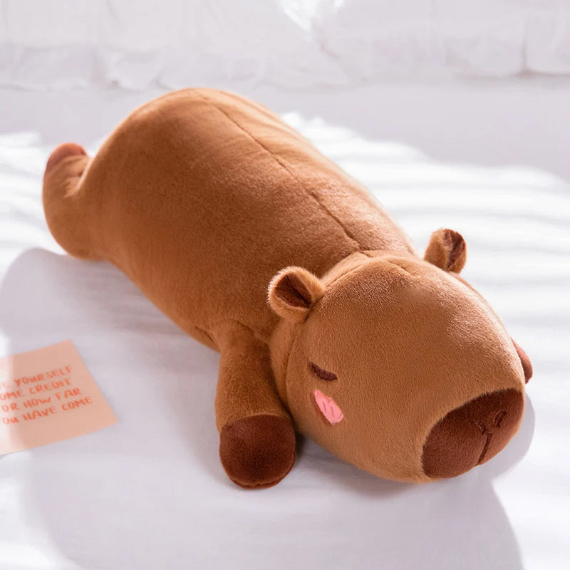 Angel Wing Capybara Plush Soft Lying Hug Pillow