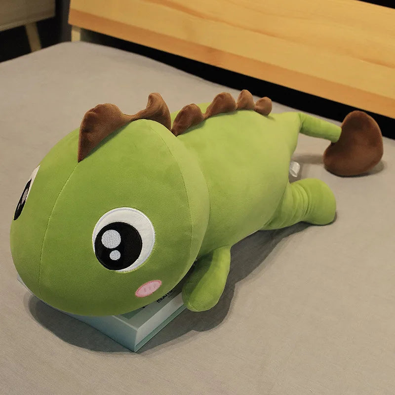 Dinosaur Plush Toy – Soft Stuffed Animal Pillow for Kids and Room Decor