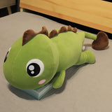 Dinosaur Plush Toy – Soft Stuffed Animal Pillow for Kids and Room Decor