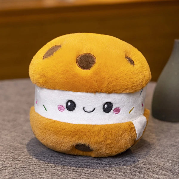 Stuffed Cake Plushie Strawberry Fruit Muffin Shape Plush