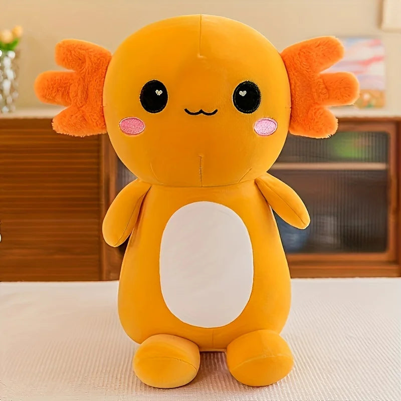 Cartoon Axolotl Plush Axolotl Plush Realistic Ambystoma Scary Amphibian Plush Toy