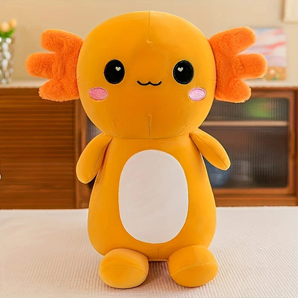 Cartoon Axolotl Plush Axolotl Plush Realistic Ambystoma Scary Amphibian Plush Toy