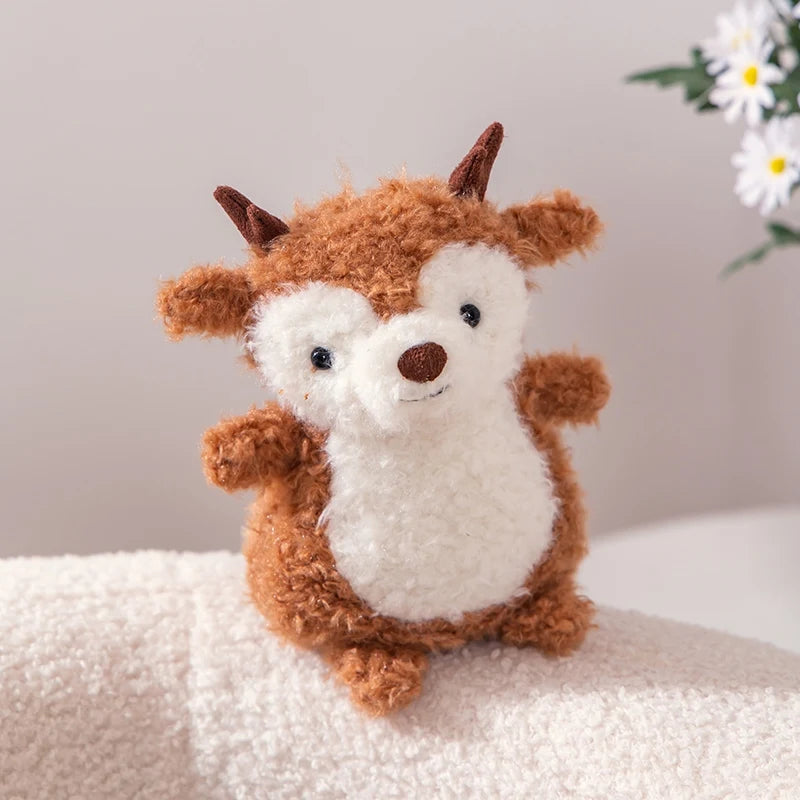 Cute Santa Claus & Elk Snowman Plush Toys – Bring the Holiday Spirit Home