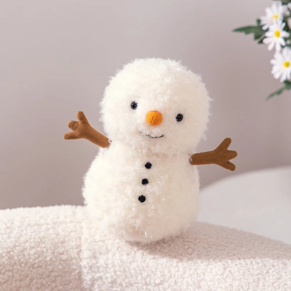 Cute Santa Claus & Elk Snowman Plush Toys – Bring the Holiday Spirit Home