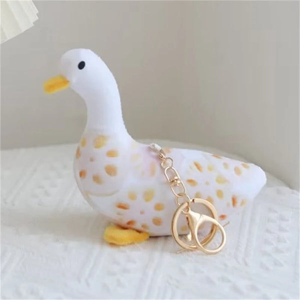 Kawaii Magic Starry Wings Sheep Plushie Keychain – Small Animal Pendant Plush for Bags & Gifts