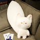  White-pink big tail