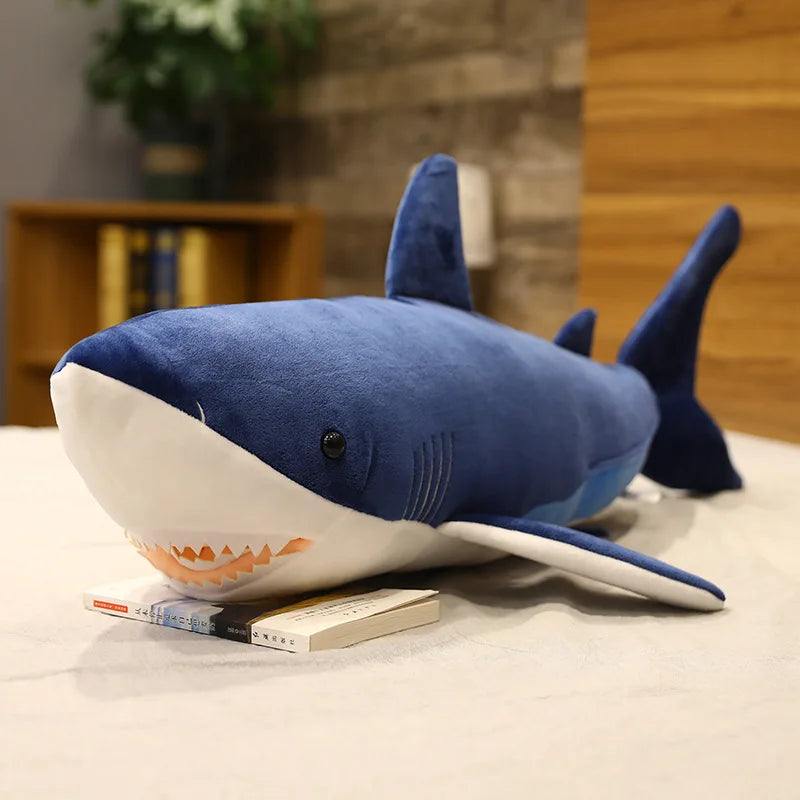 Big Size Soft Toy Plush Simulation Shark Stuffed Toys Plush Toys Sleeping Cute Pillow Cushion Stuffed Animal Gift For Children