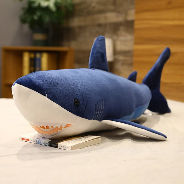 Big Size Soft Toy Plush Simulation Shark Stuffed Toys Plush Toys Sleeping Cute Pillow Cushion Stuffed Animal Gift For Children