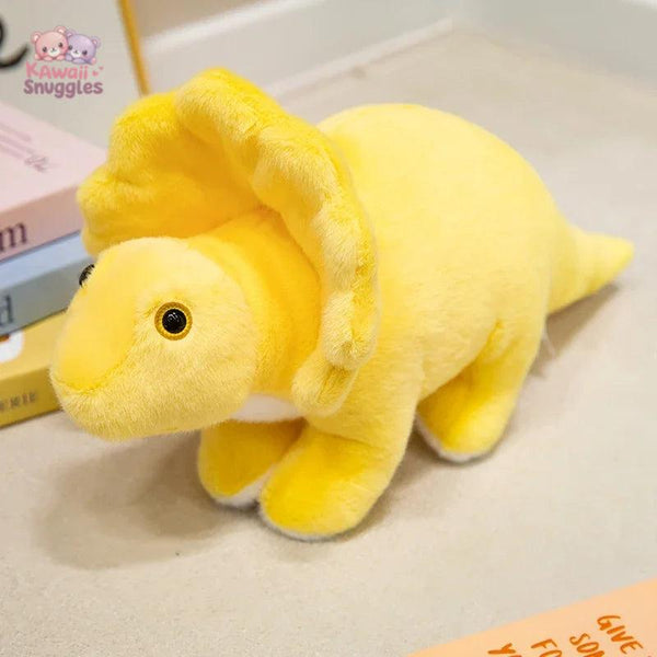 Glowing Jurassic Dinosaur Plush – A Magical Prehistoric Friend 20cm Yellow Kawaii Snuggle