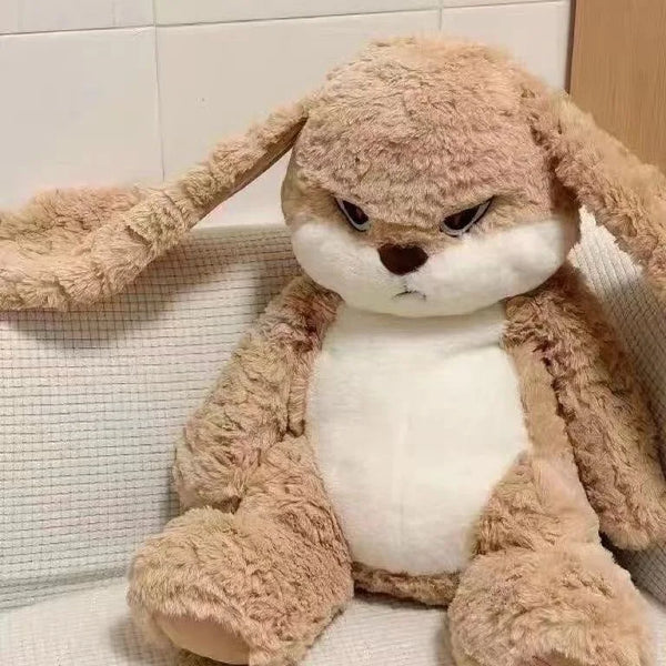 Cute Long Ears Rabbit Plush Toy Sleeping Pillow