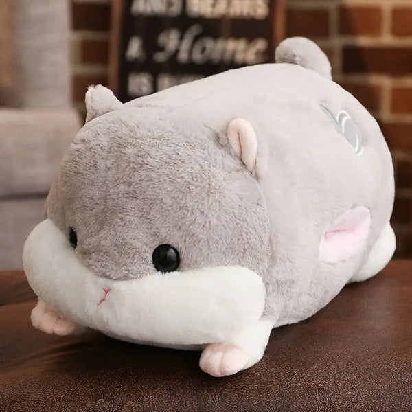Big Size Doll Cartoon Hamster Plush Toy Soft Stuffed Animals Pillow