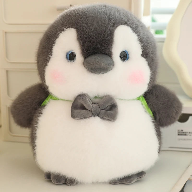 Lovely Hairy Penguin Plush Toy – Soft Stuffed Cartoon Penguin for Kids and Room Decor