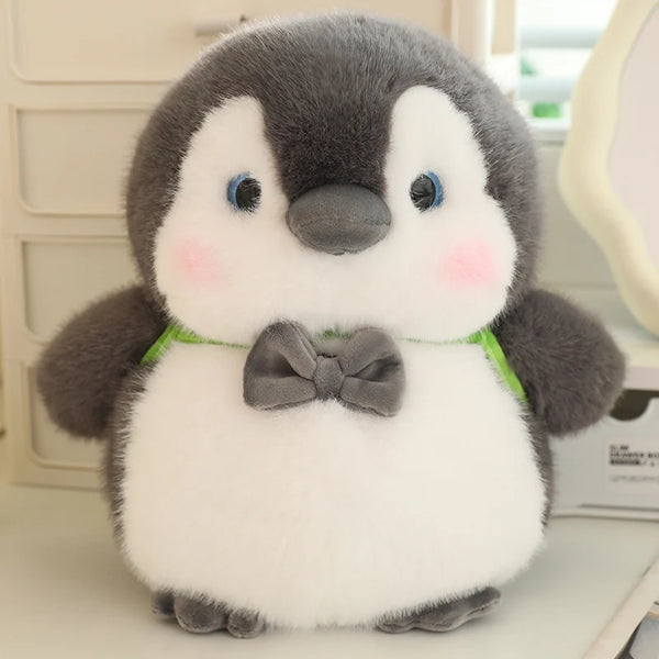 Lovely Hairy Penguin Plush Toy – Soft Stuffed Cartoon Penguin for Kids and Room Decor