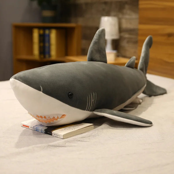 Big Size Soft Toy Plush Simulation Shark Stuffed Toys Plush Toys Sleeping Cute Pillow Cushion Stuffed Animal Gift For Children