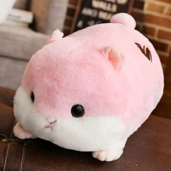 Big Size Doll Cartoon Hamster Plush Toy Soft Stuffed Animals Pillow