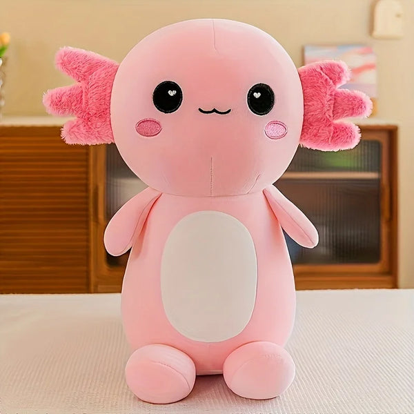 Cartoon Axolotl Plush Axolotl Plush Realistic Ambystoma Scary Amphibian Plush Toy