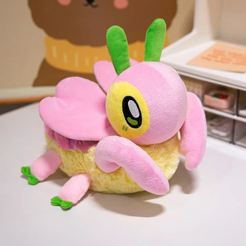 Cute Bee Beetle Mantis Plush Toy Cartoon Insect Plush Doll For Boys And Girls Creative Birthday Gift Room Decoration