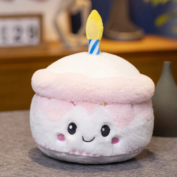 Stuffed Cake Plushie Strawberry Fruit Muffin Shape Plush