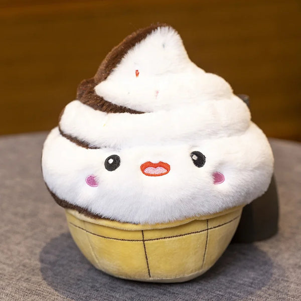 Stuffed Cake Plushie Strawberry Fruit Muffin Shape Plush