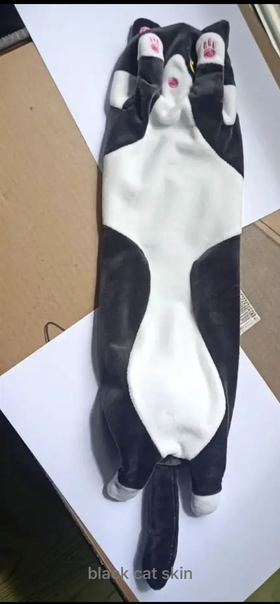Soft Long Cat Plush Toy – Cute Nap Pillow for Kids & Home Decor