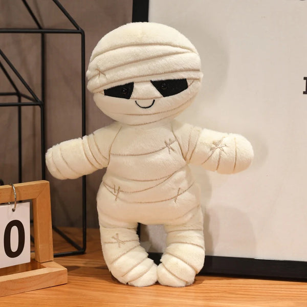 Cartoon Halloween Pumpkin Ghost Plush Toy Funny Halloween Plush Doll Pillow Home Party Decor Gift