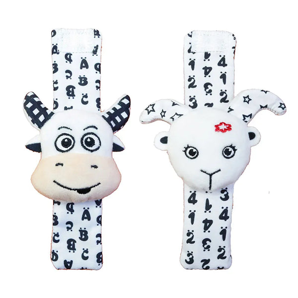 Baby Foot Toys with Rattles: The Sweetest Steps to Smiles and Sensory Fun