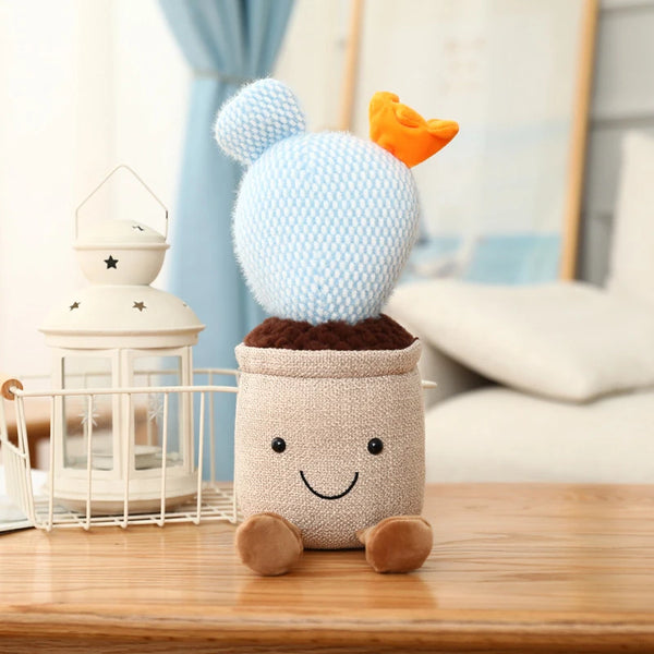 25-35cm Cute Plants Series Plush Toy Lifelike Tulip Mushroom Bluebell Flowers Dolls Stuffed Soft Kids Toys Kawaii Room Decor