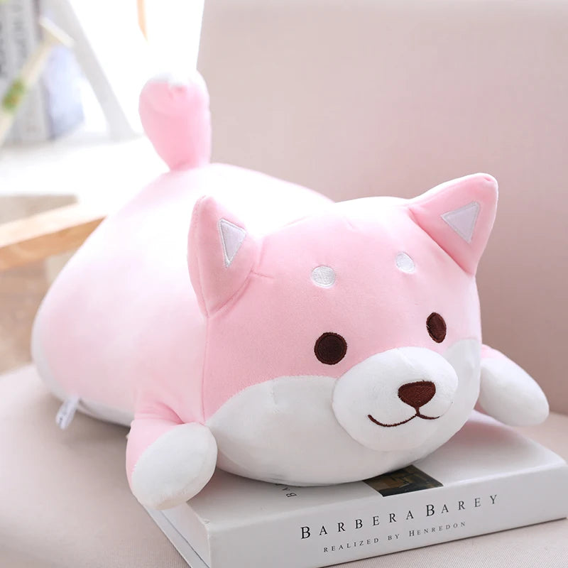 Happy Chuppy Corgi-Dog Plush Toy Stuffed Soft Animal Cartoon Pillow