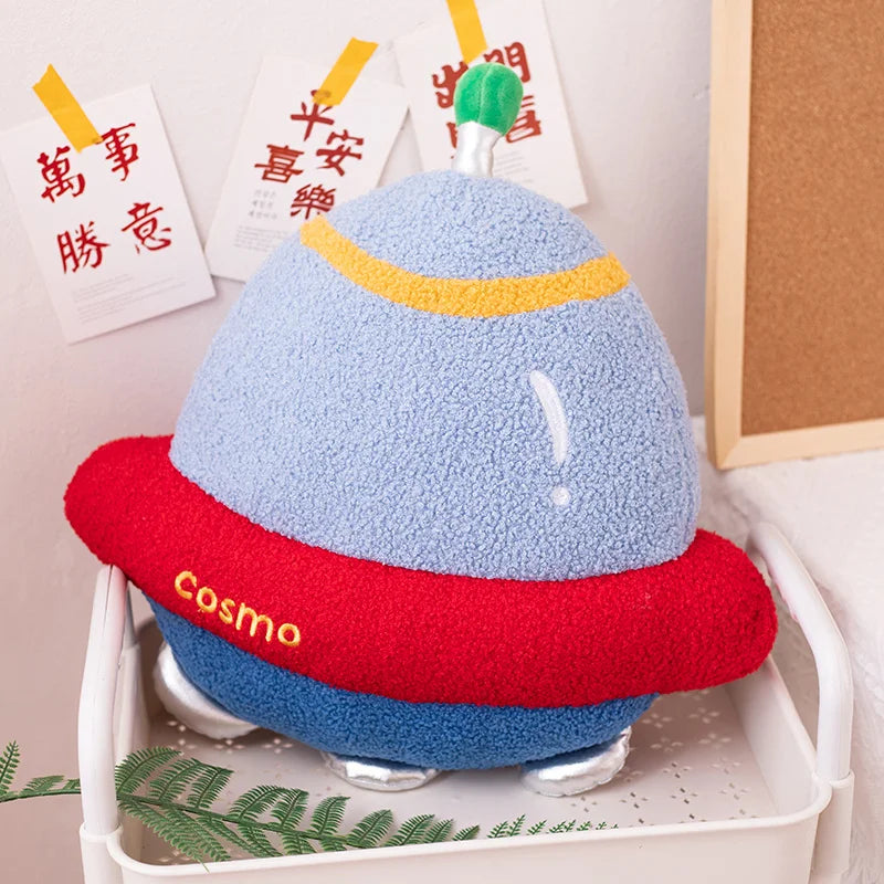 Soft Aerospace Rocket Ship & Astronaut Plush Toy – Blast Off into Comfort!