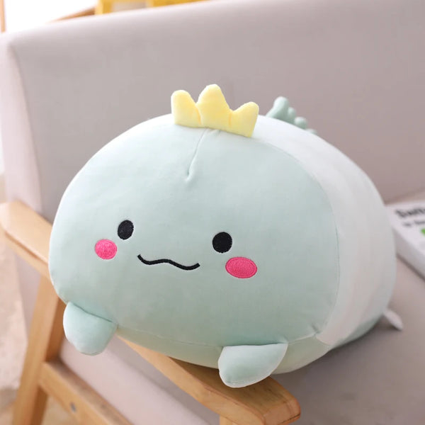 9 Styles Squishy Animal Cats Hamster Elephant Plush Toy Pillow Soft Cartoon Panda Piggy Bear Dinosaur Stuffed Doll Kawaii Gift